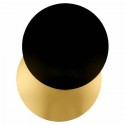 Base De Cart O Redonda Para Bolos Dourado Preto Cm