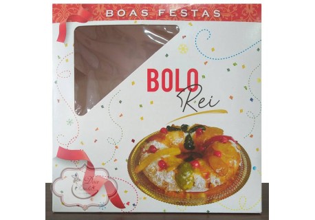 CAIXA BOLO REI  26x26