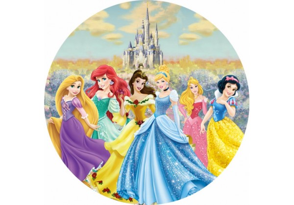 DISCO HÓSTIA PARA BOLOS PRINCESAS DISNEY 20 CM – Dekora