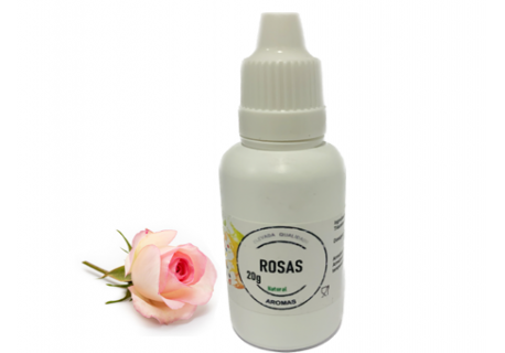 Aroma alimentar água de rosas 20 ml