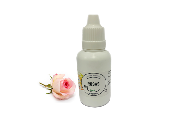 Aroma alimentar água de rosas 20 ml