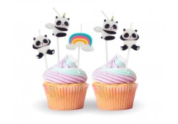 Velas aniversário panda