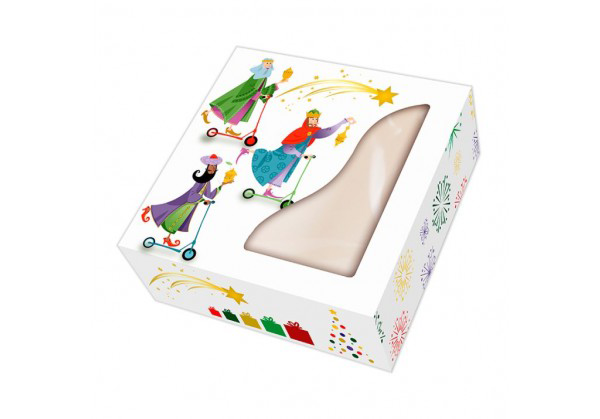 Caixa de cartão especial para bolo rei - Natal