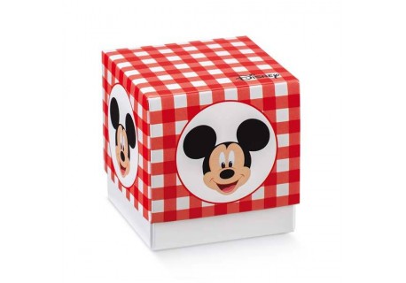 CAIXA MICKEY  VERMELHO   S/ JANELA  70X70X70